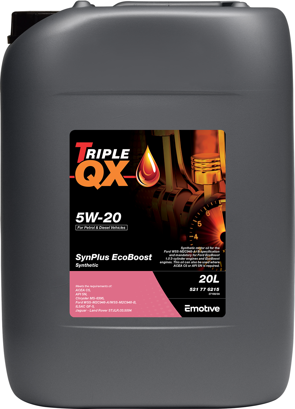 TRIPLE QX SYNPLUS ECOBOOST 5W-20 SYNTHETIC 4