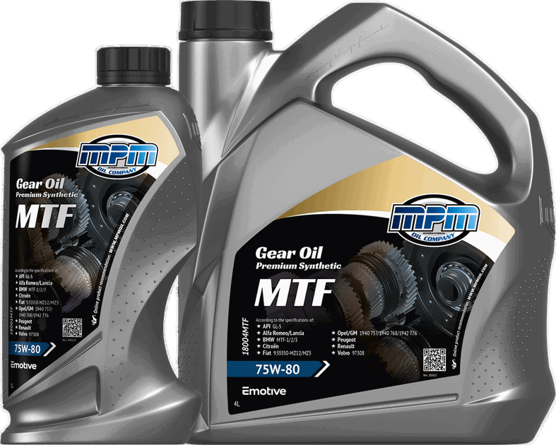 Gearbox Oil 75W-80 GL-5 Premium Synthetic MTF