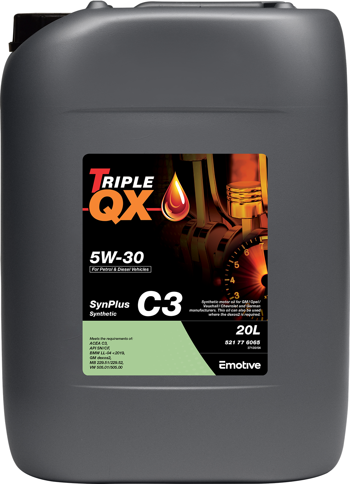 TRIPLE QX SYNPLUS C3 5W30 SYNTHETIC 4