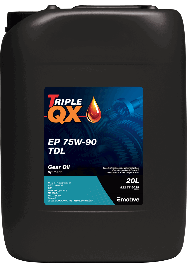 Triple QX Gear Oil 75W-90 SYNPLUS TDL 4
