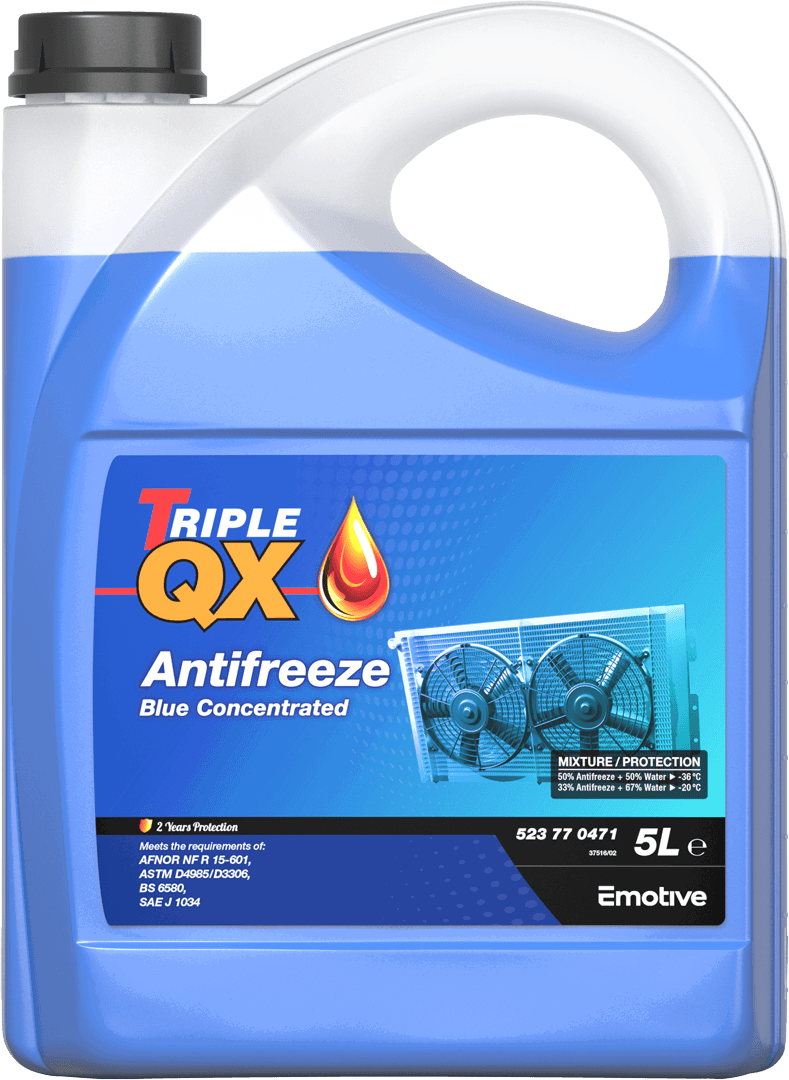 Triple QX Antifreeze Concentrated Blue 3
