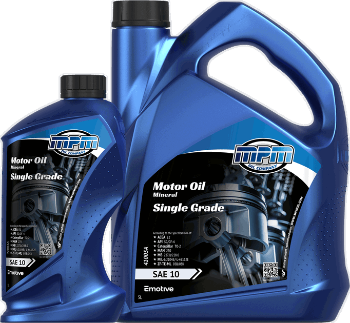 Motor Oil SAE 10 Super Single Grade