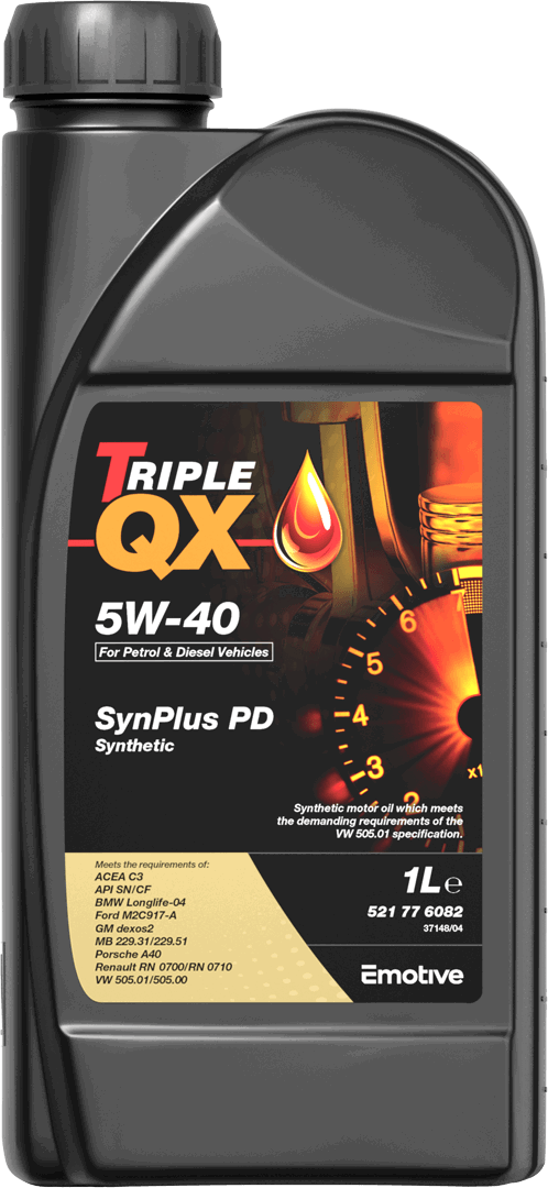 Triple QX Motor Oil 5W-40 SYNPLUS C3 2