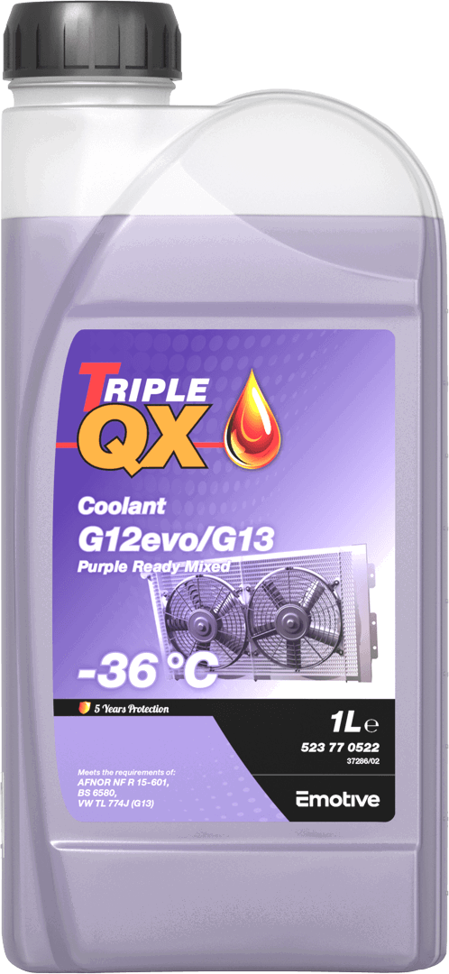Triple QX Antifreeze-Coolant Ready Mixed Purple G12evo 2