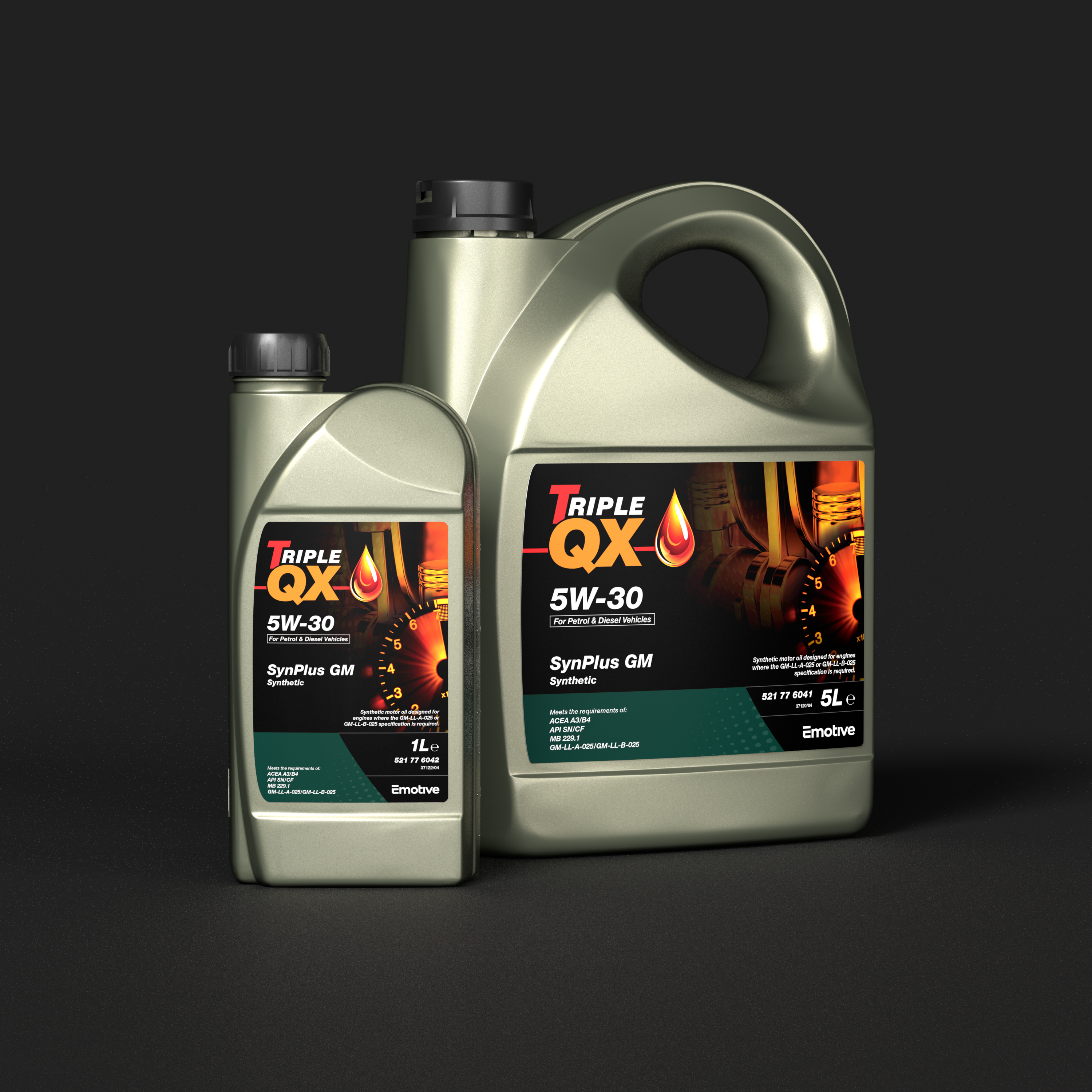 TRIPLE QX SYNPLUS GM 5W30 SYNTHETIC 1