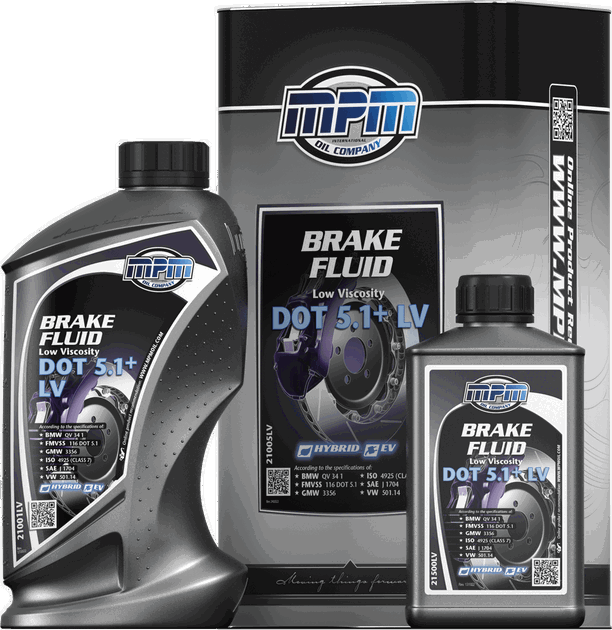Brake Fluid Low Viscosity DOT 5.1+ LV