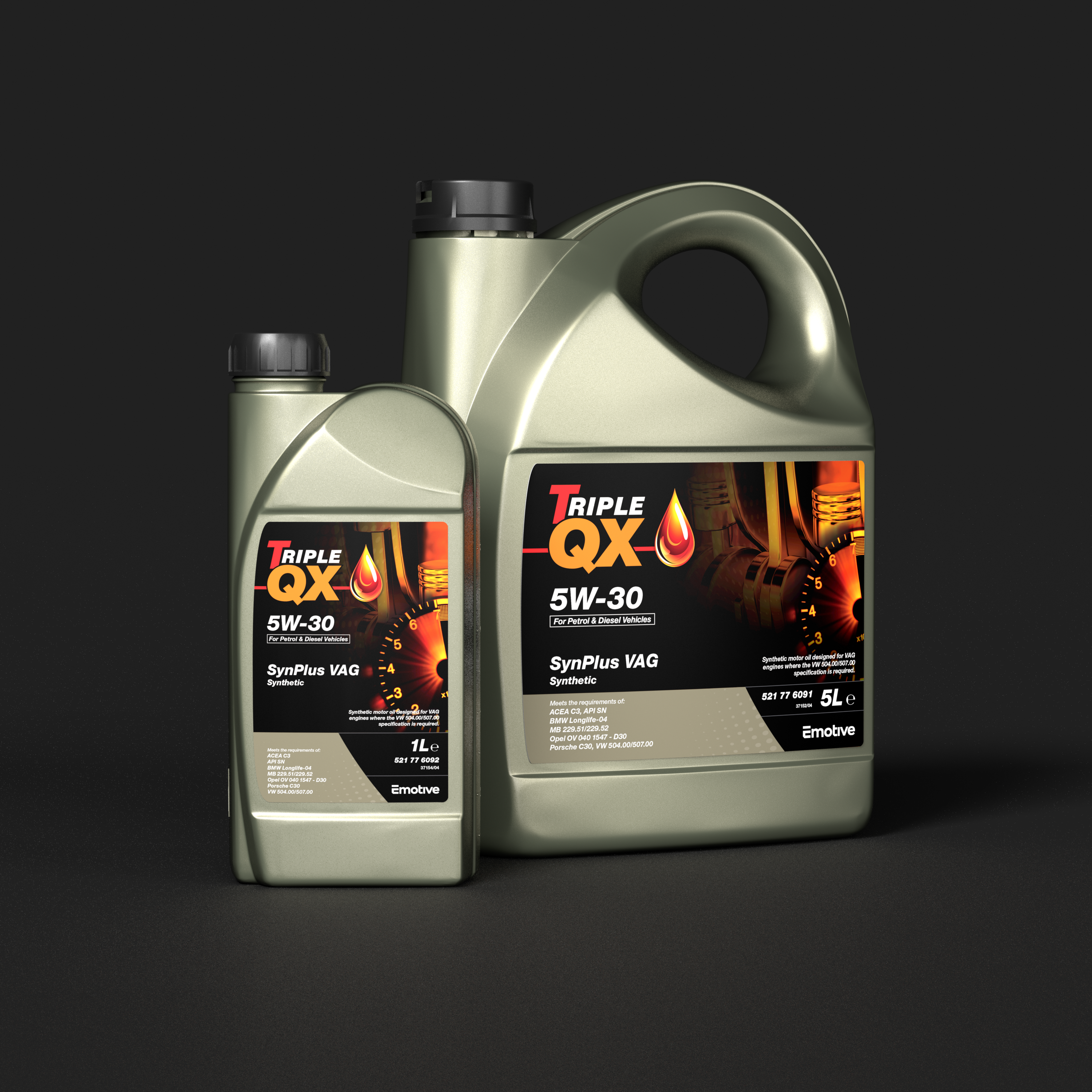TRIPLE QX SYNPLUS VAG 5W30 SYNTHETIC 1