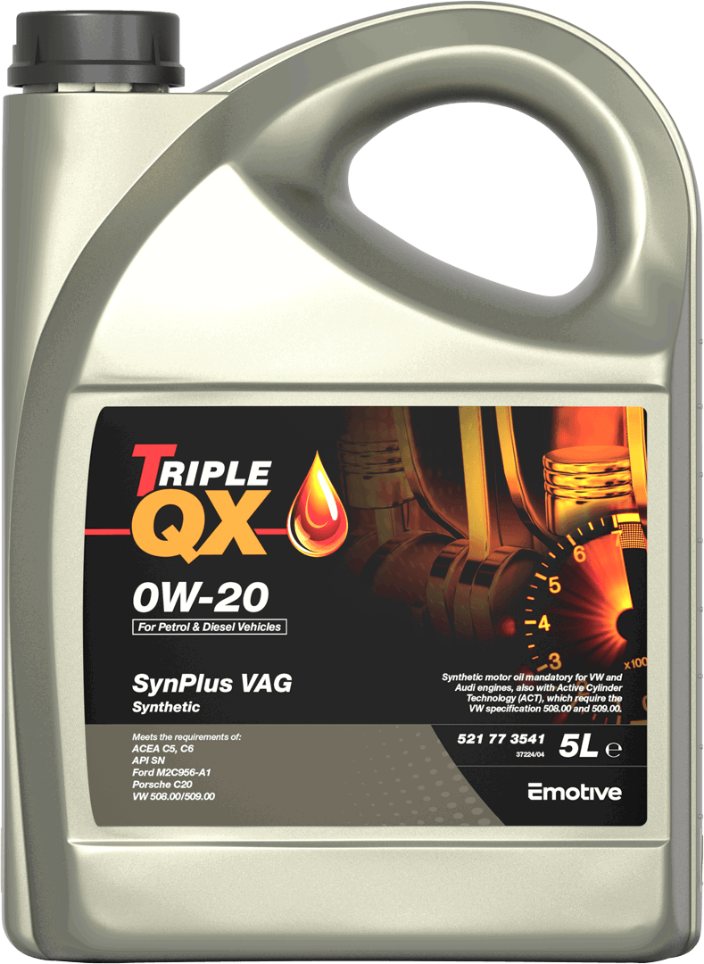 Triple QX Motor Oil 0W-20 SYNPLUS LL IV 3
