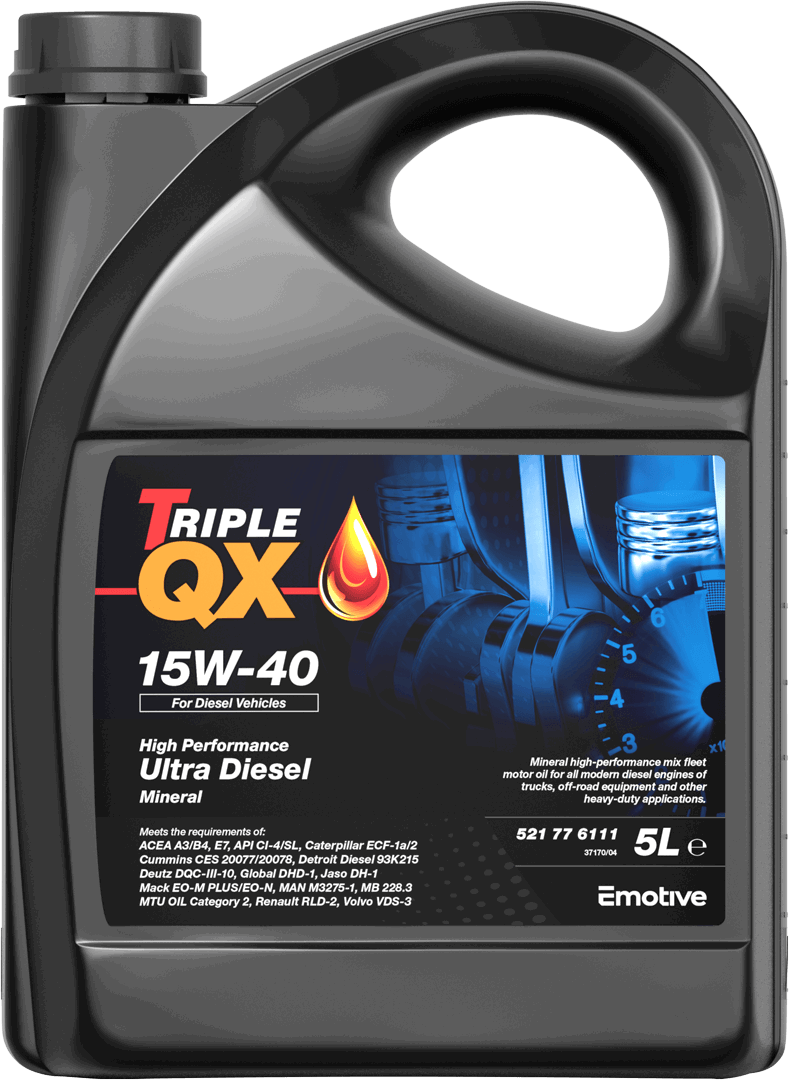 Triple QX Motor Oil 15W-40 MINERAL UHPD 3