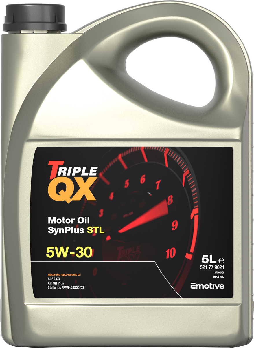 Triple QX Motor Oil 5W-30 SYNPLUS STL 3