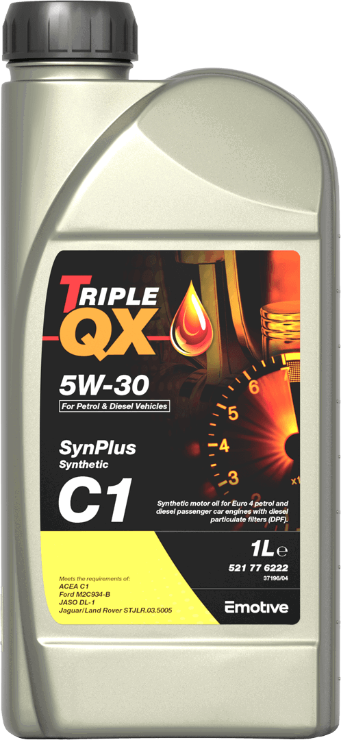 Triple QX Motor Oil 5W-30 SYNPLUS C1 2