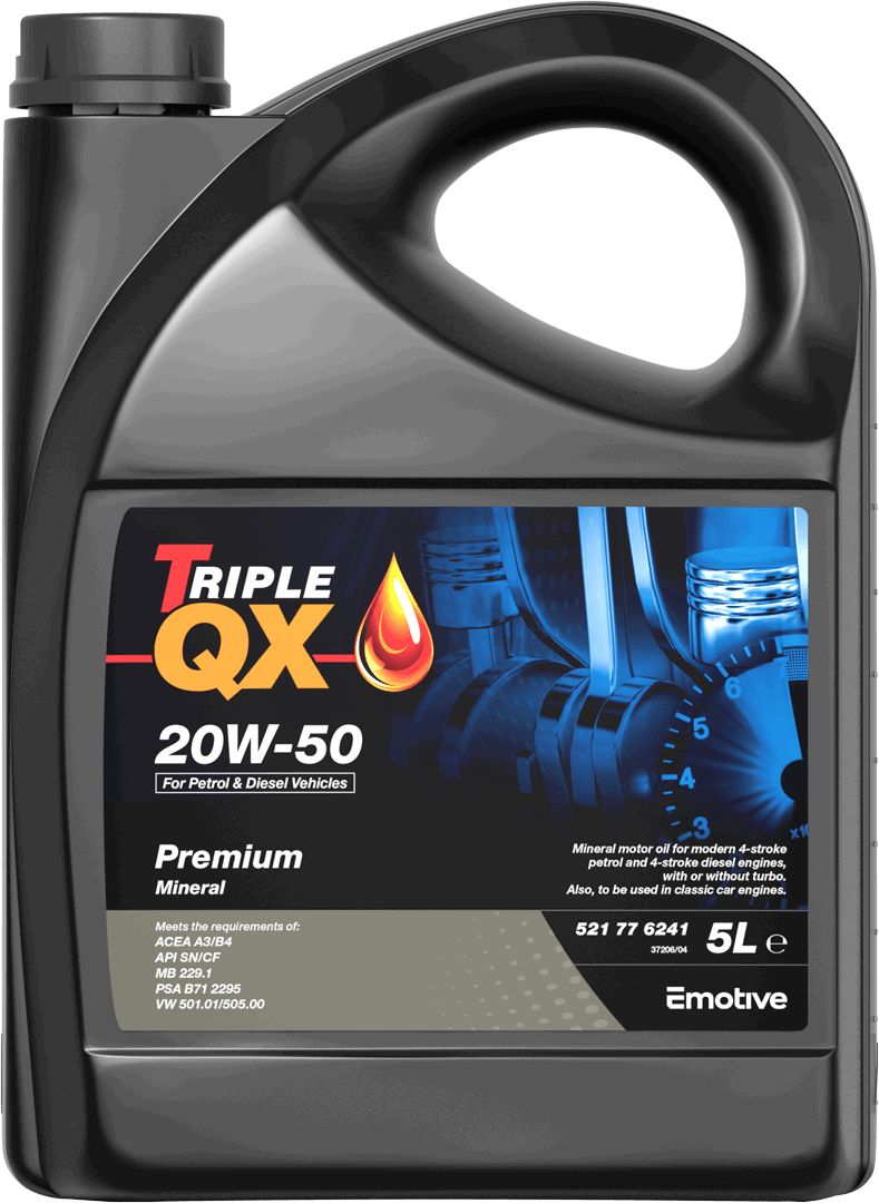 Triple QX Motor Oil 20W-50 MINERAL 3