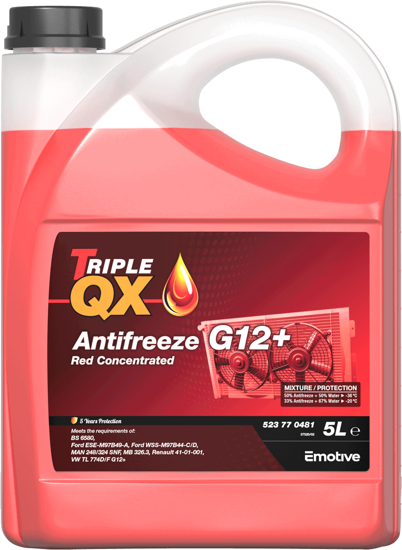 Triple QX Antifreeze Concentrated Red G12+ 3