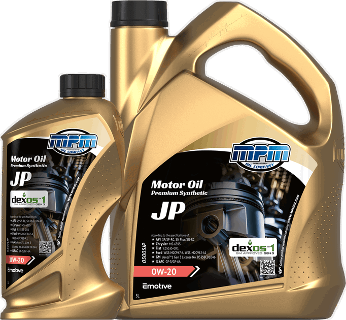 05000JP • Motor Oil 0W-20 Premium Synthetic JP | Products | MPM Oil